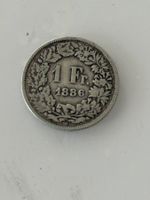 1 Franken 1886  Rar