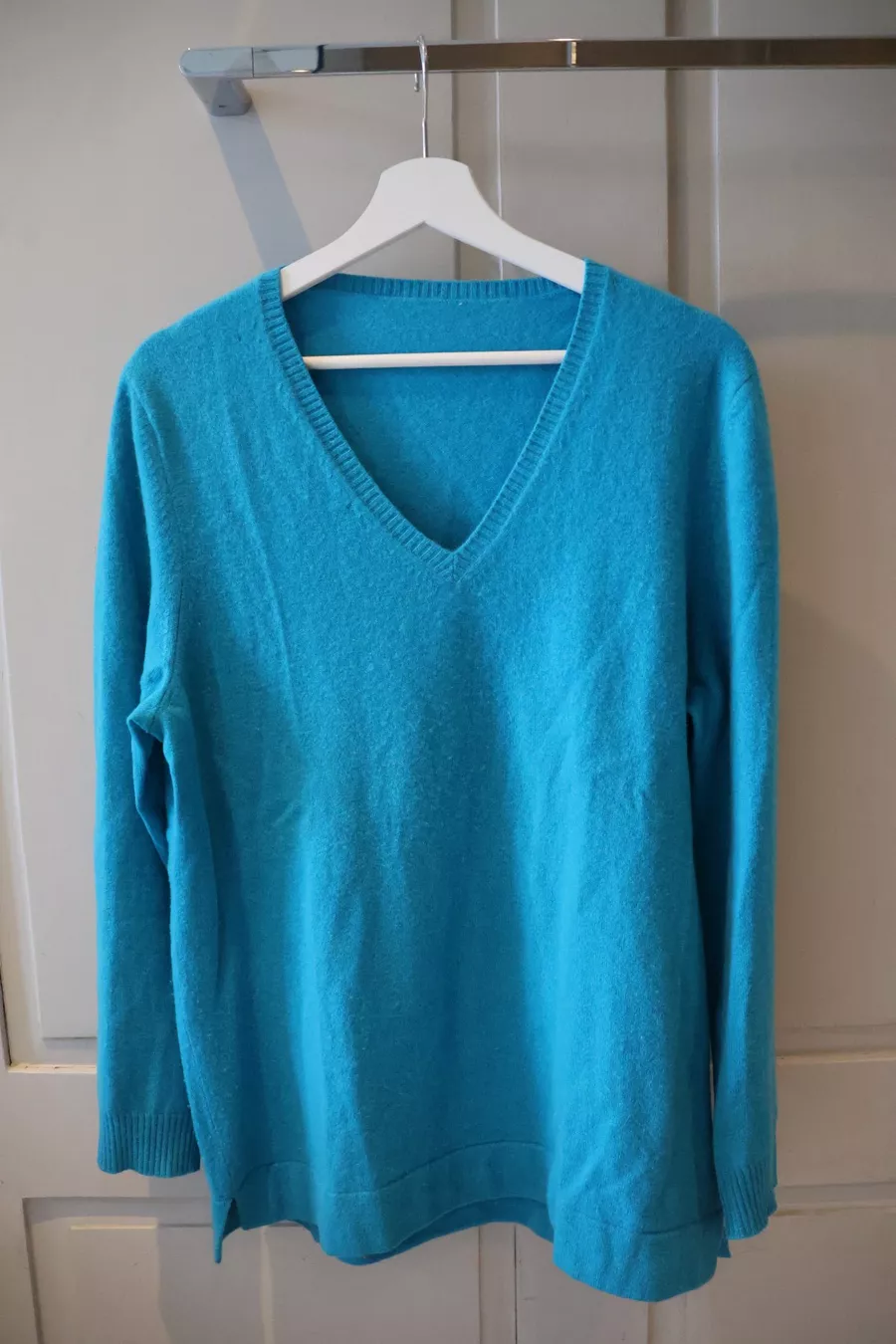 Maglioni & Felpe: Türkiser Kaschmirpullover – Usato da Winterthur venduto da jul_v9wx