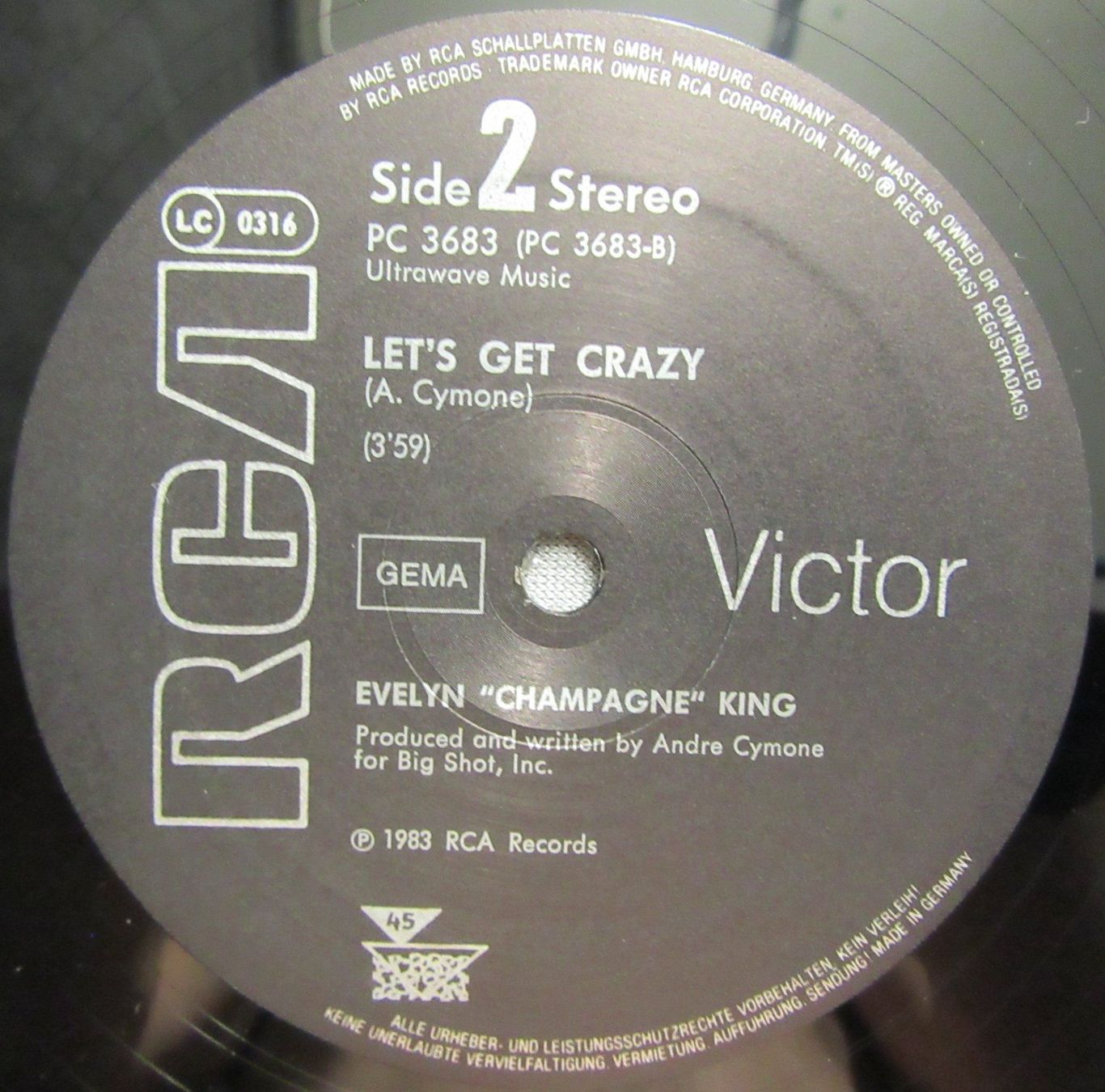 Dischi in vinile: Evelyn "Champagne" King - Action - Maxi Single ab CHF 5.00 – Usato da Auenstein venduto da Padabimbim 2