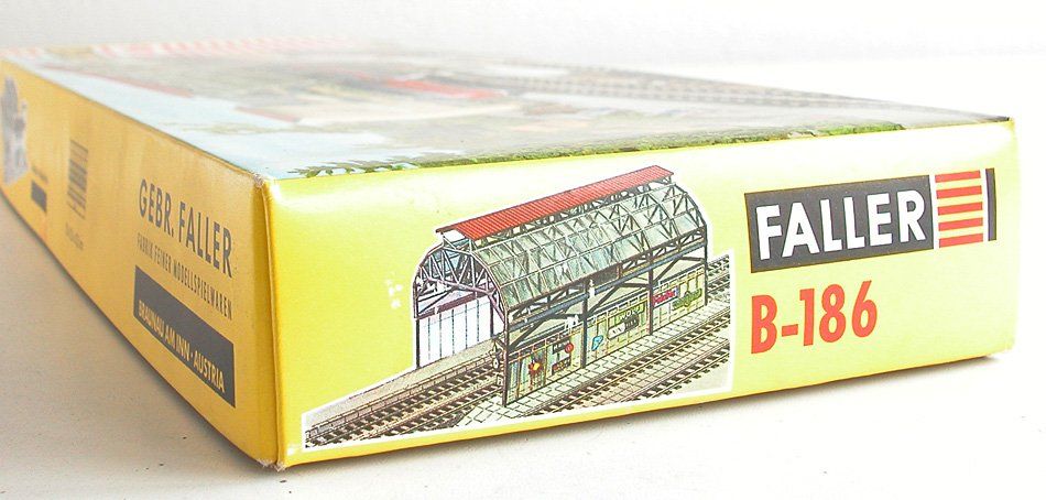 Faller Modelleisenbahnen: Faller Bahnhof-Dach Typ B-186 zu Spur H0 – Gebraucht aus Oberwil BL von Klang 1