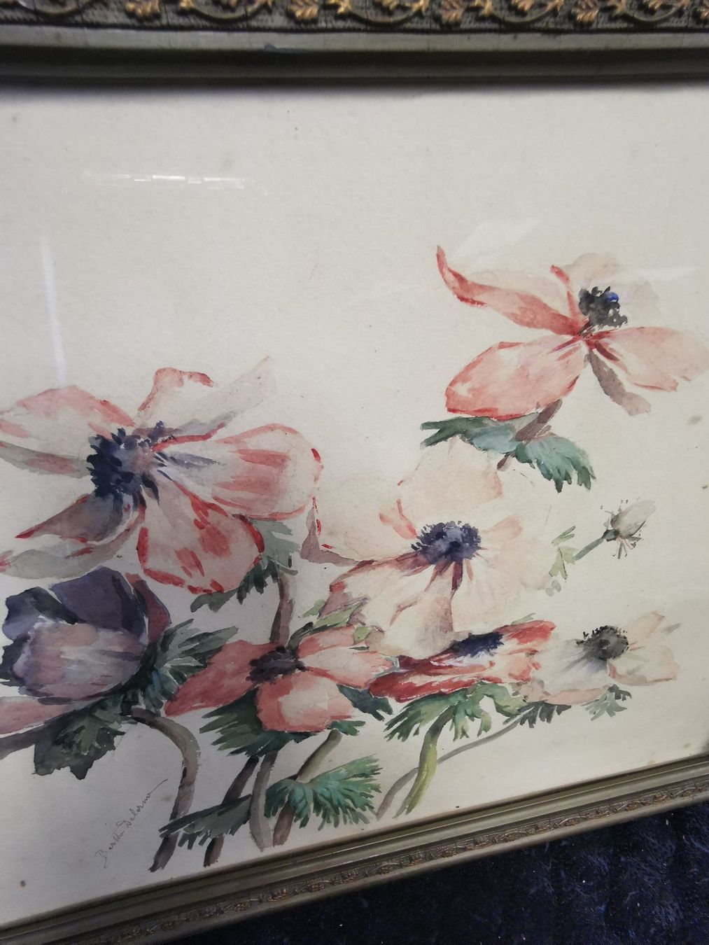 Gemälde: BERTHE DELORME AQUARELLE SIGNÉE – Gebraucht aus Genève von Qanil77 5