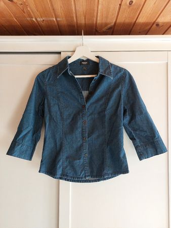 Jeansbluse MEXX, Gr. 34, Top Zustand