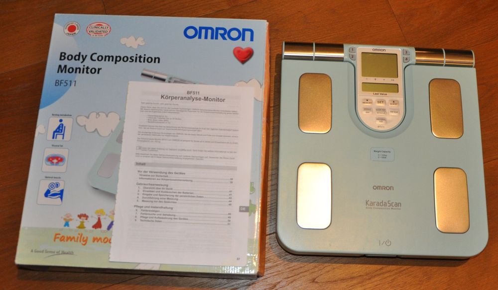Omron BF511 Body Composition Monitor Körperanalysewaage Kaufen auf
