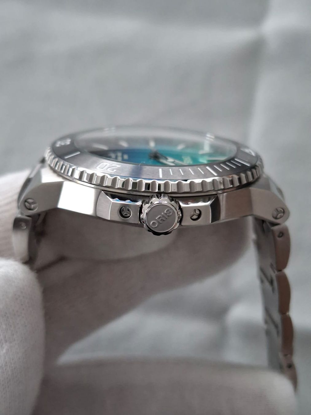 Oris Uhren: ORIS Aquis Great Barrier Reef limited Edition IV – Neu (gemäss Beschreibung) aus St. Silvester von gbgmbh 8