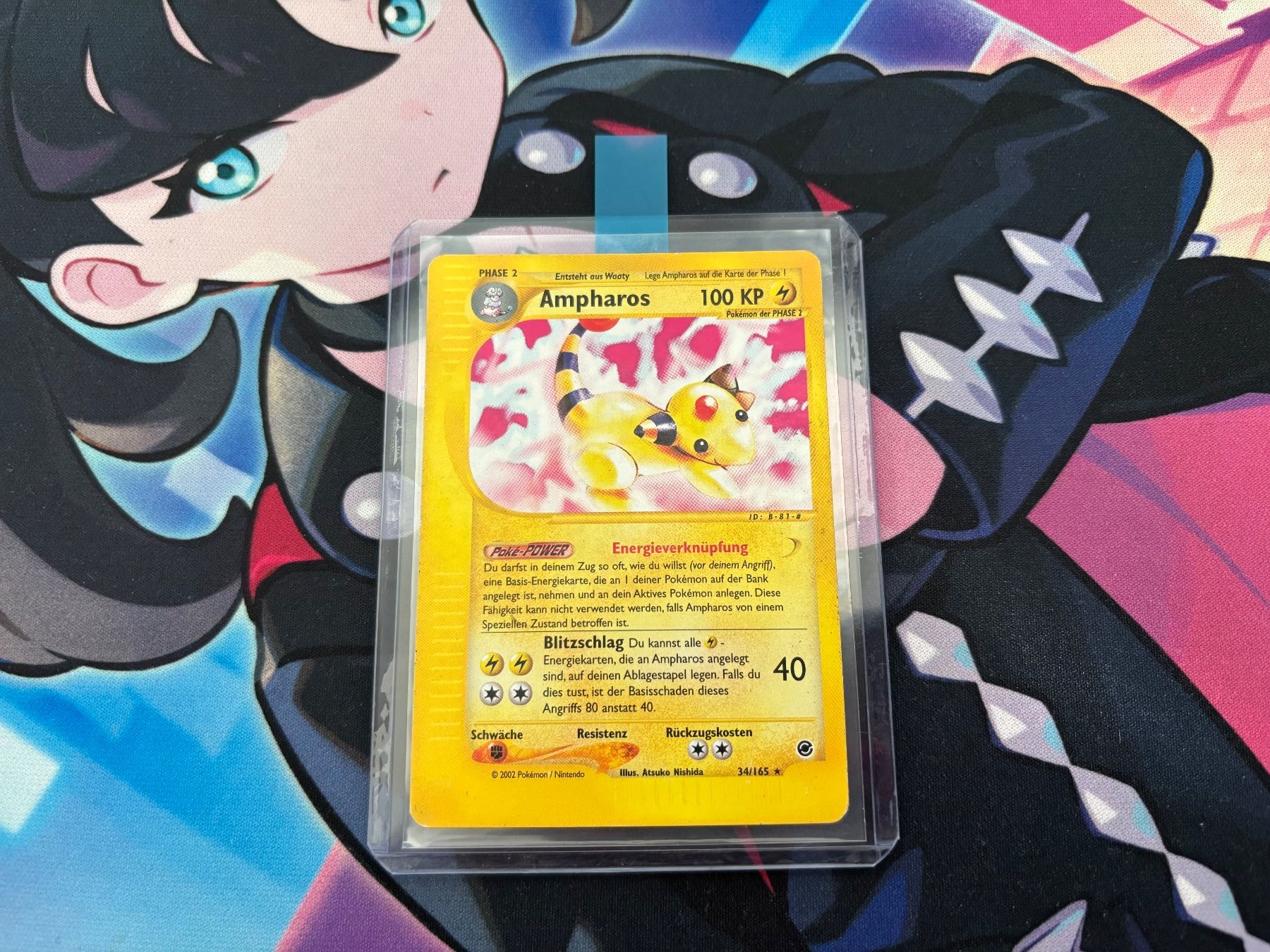Pokémon Carte collezionabili: 2002 POKEMON Ampharos Expedition 34 – Usato da Wilen (Sarnen) venduto da Seeungeheuer