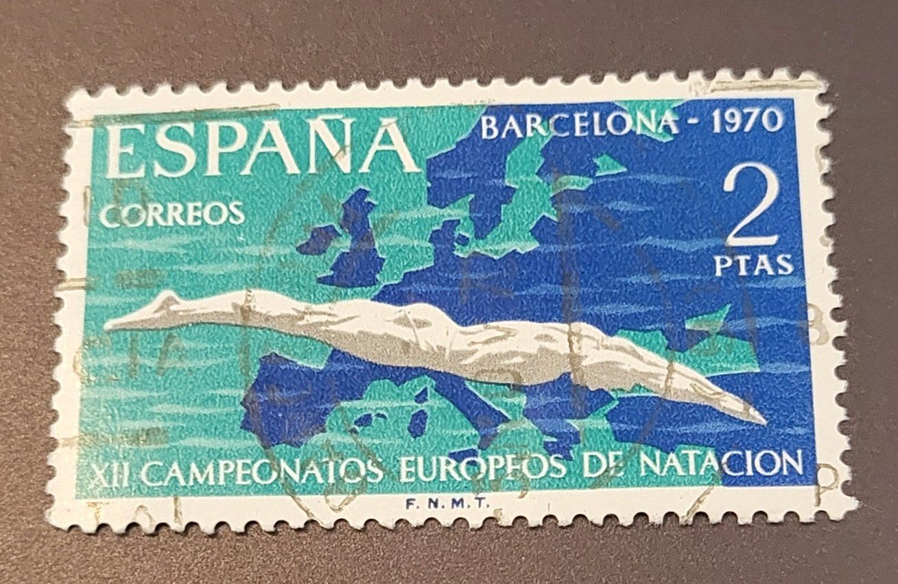 Tutti i francobolli: Spanien 1970 briefmarke – Usato da St Gallen venduto da Stampsalshobby