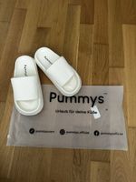 Pummys Badeschlappen weiss neu in Originalverpackung
