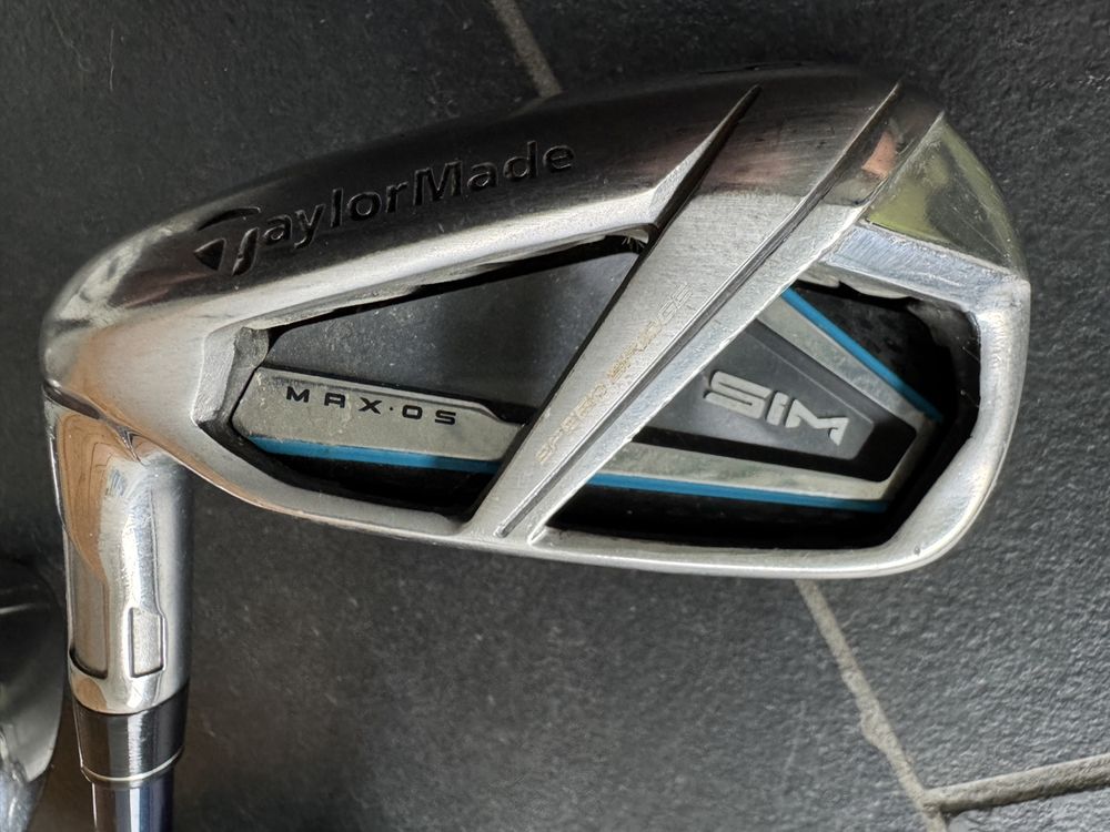 TaylorMade SIM MAX OS Eisensatz LH, Ventus Schäfte - Top! 5