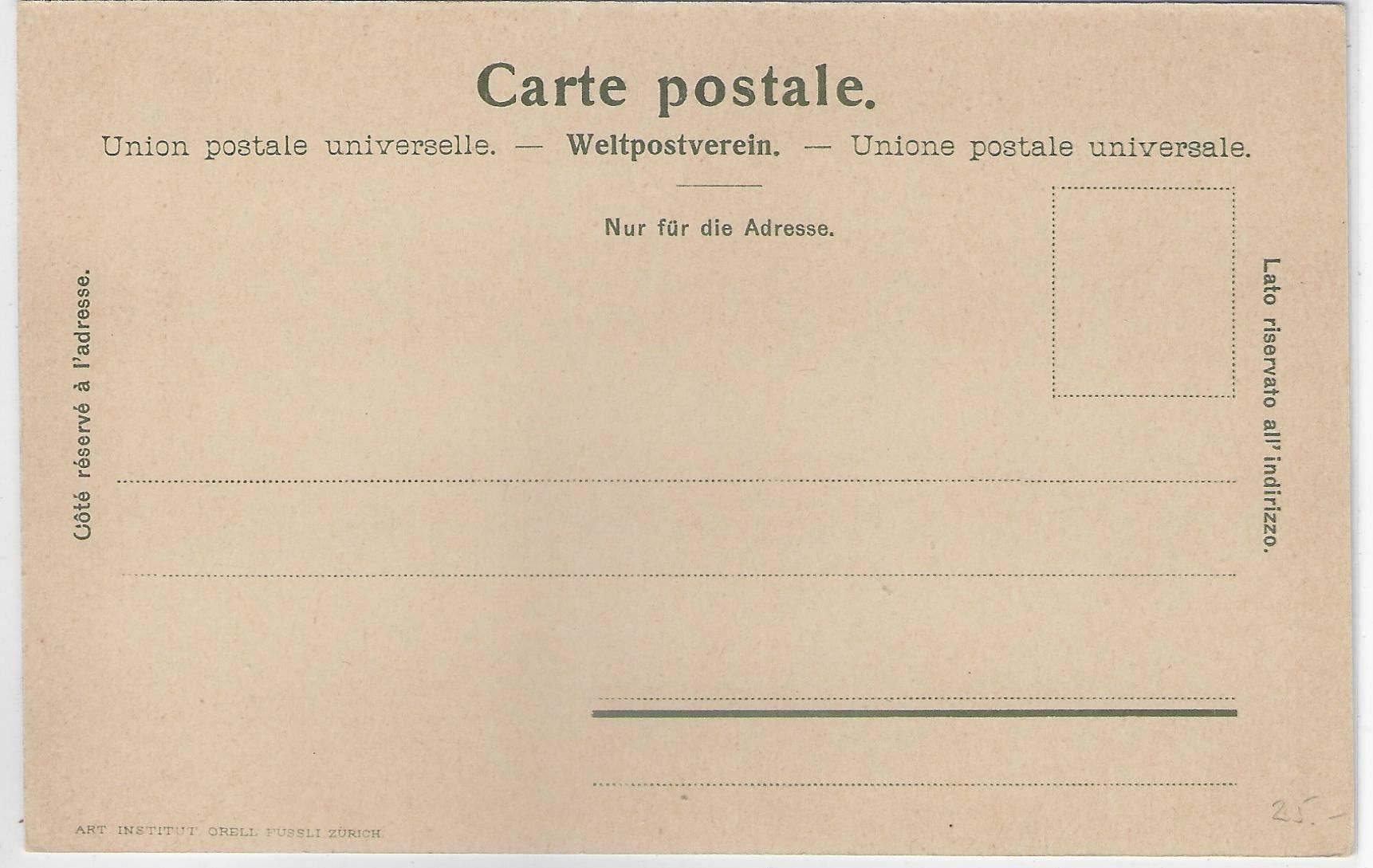 Cartoline postali: Rigi-Kulm mit Nebelmeer - Litho - – Usato da Ettingen venduto da Kartenplanet 1