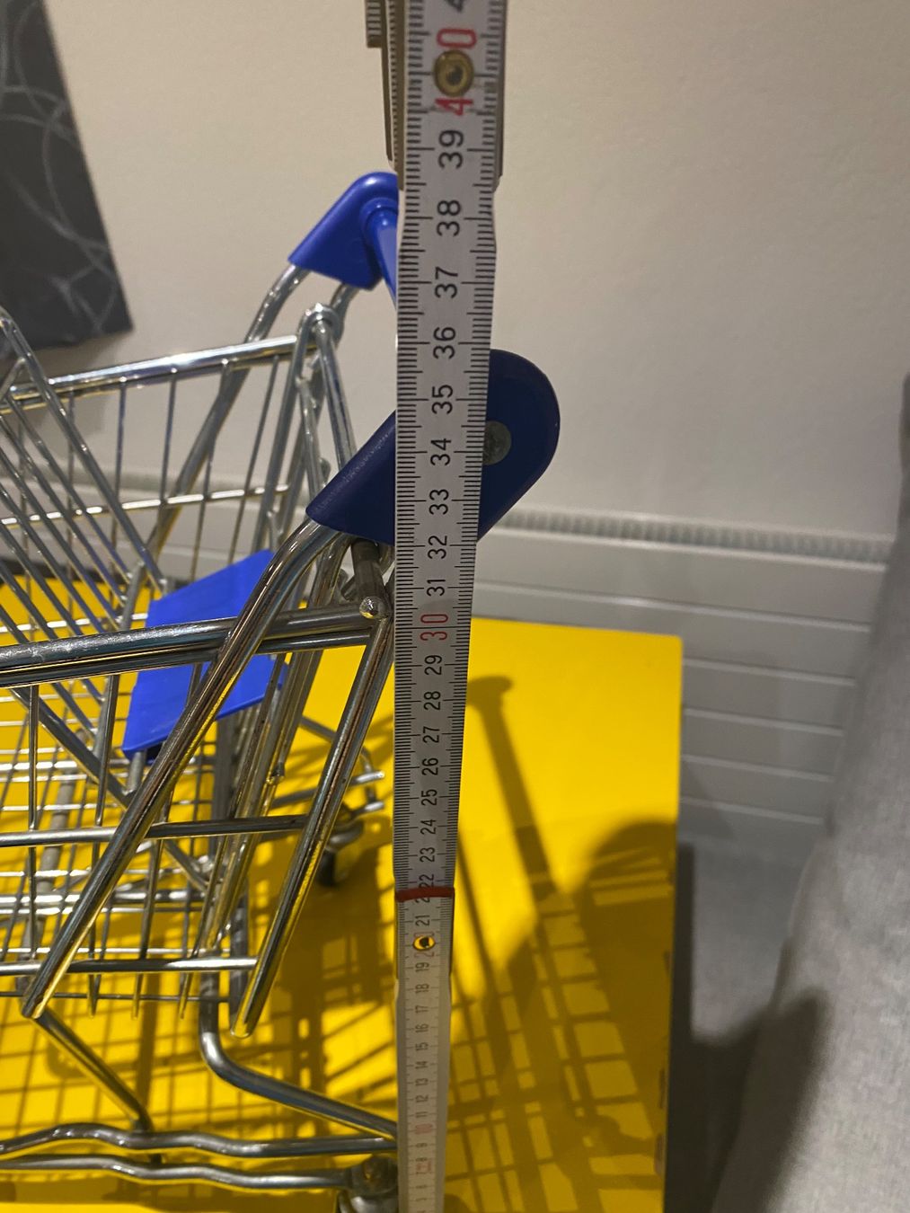 Tutte le decorazioni: Mini Einkaufswagen Metall – Usato da Fislisbach venduto da mirco50 3