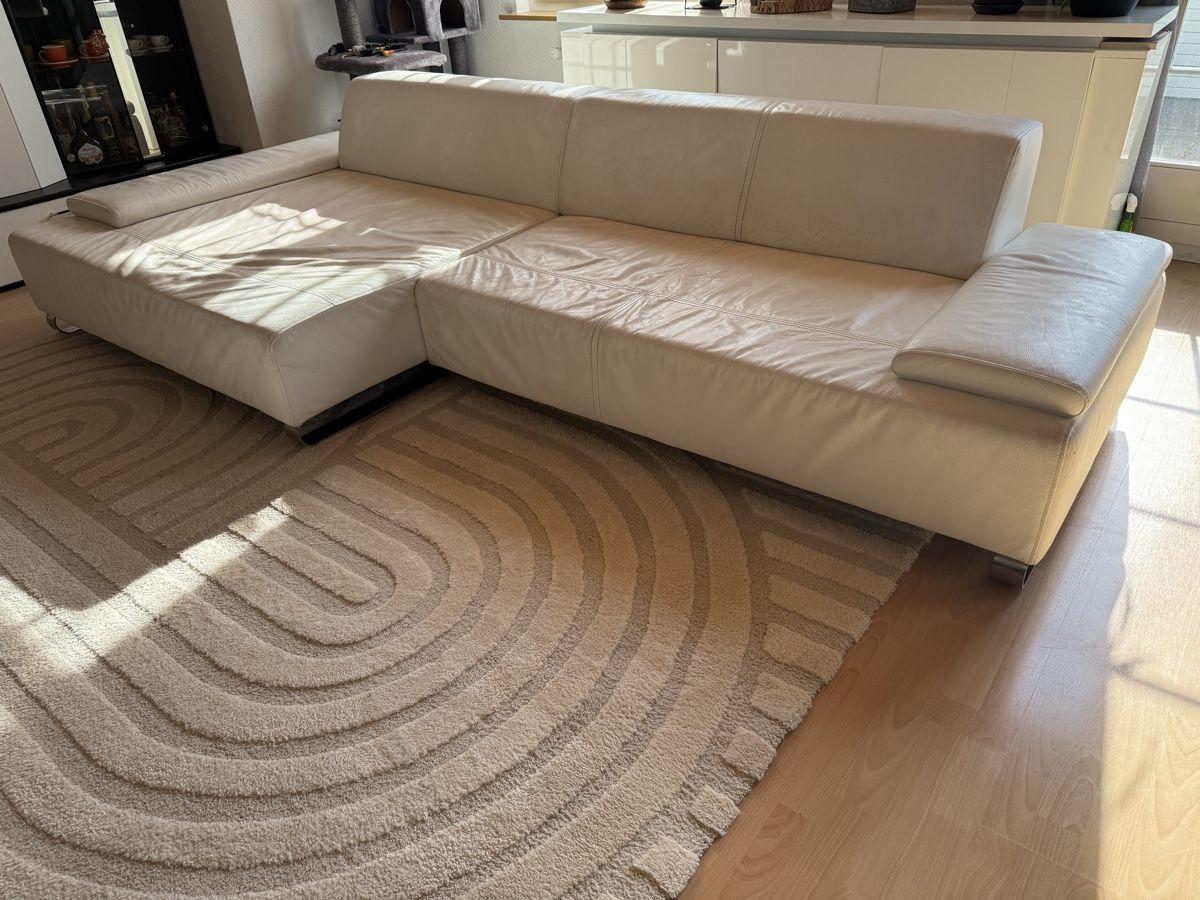 Sedie a sdraio: Design Echtleder Ecksofa – Massive Qualität – Usato da Niederlenz venduto da thomas_1926 3