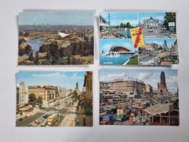 4 jolies cartes postales vintage de Berlin années 1960