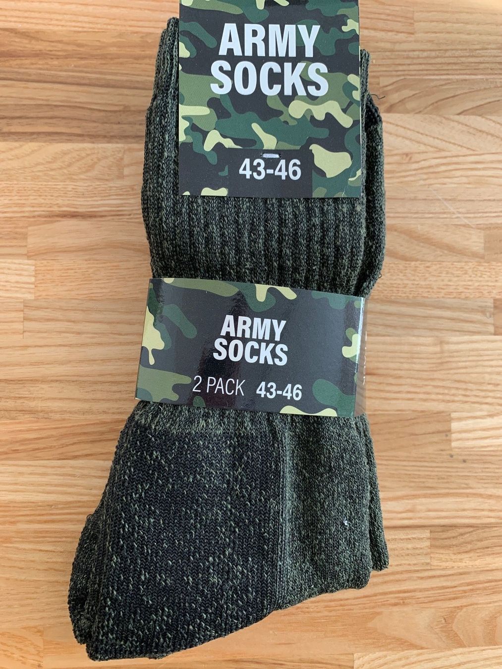 Calze: Army Socken 2er – Nuovo e nell'imballaggio originale da Wettingen venduto da stern910