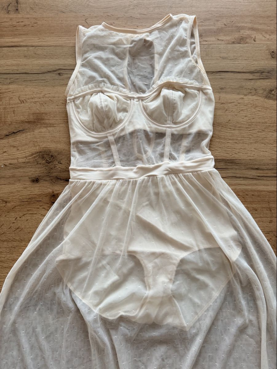 Vestiti: Slip dress Maxikleid transparent, Grösse S – Usato da Urdorf venduto da fairfashion 1