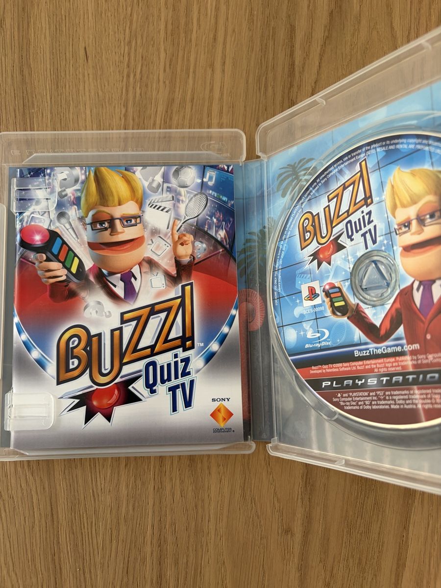 Sony Spiele: Buzz!: Quiz TV - PlayStation 3 – Gebraucht aus Pully von FunkyGames 2