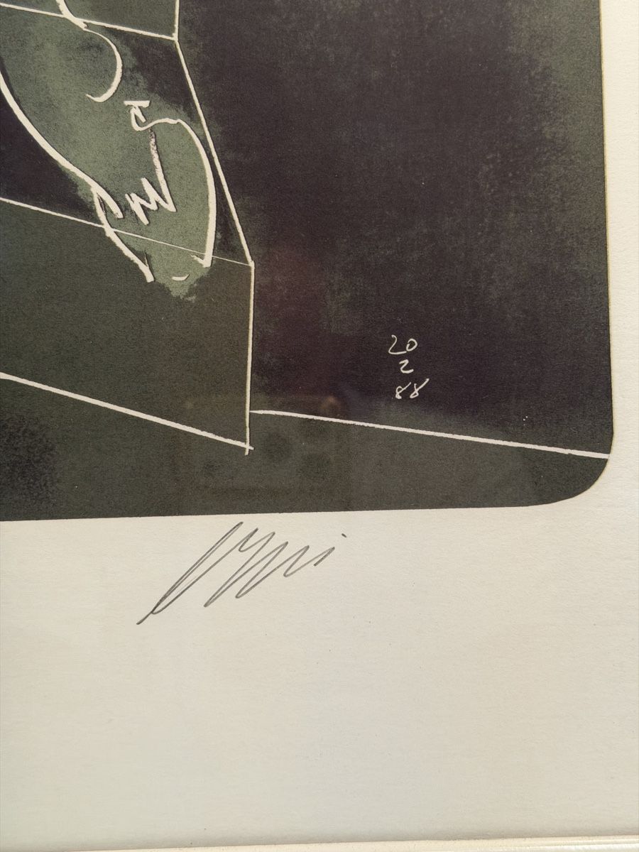 Grafica & Litografie: HANS ERNI "Évolution poétique" signierte Lithografie – Usato da Lausanne venduto da artnouveau05 2