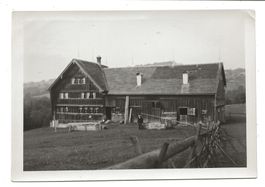 unbekanntes Appenzeller Bauernhaus (AI/AR) Bauer - Zaun
