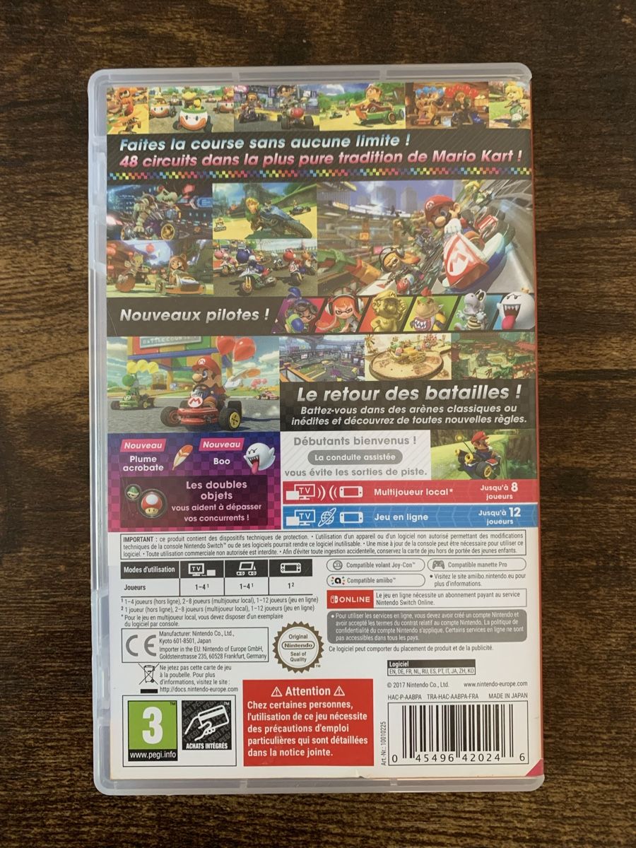 Nintendo Giochi: Nintendo Switch Mario Kart 8 – Usato da Stansstad venduto da goodmorninglucerne 2
