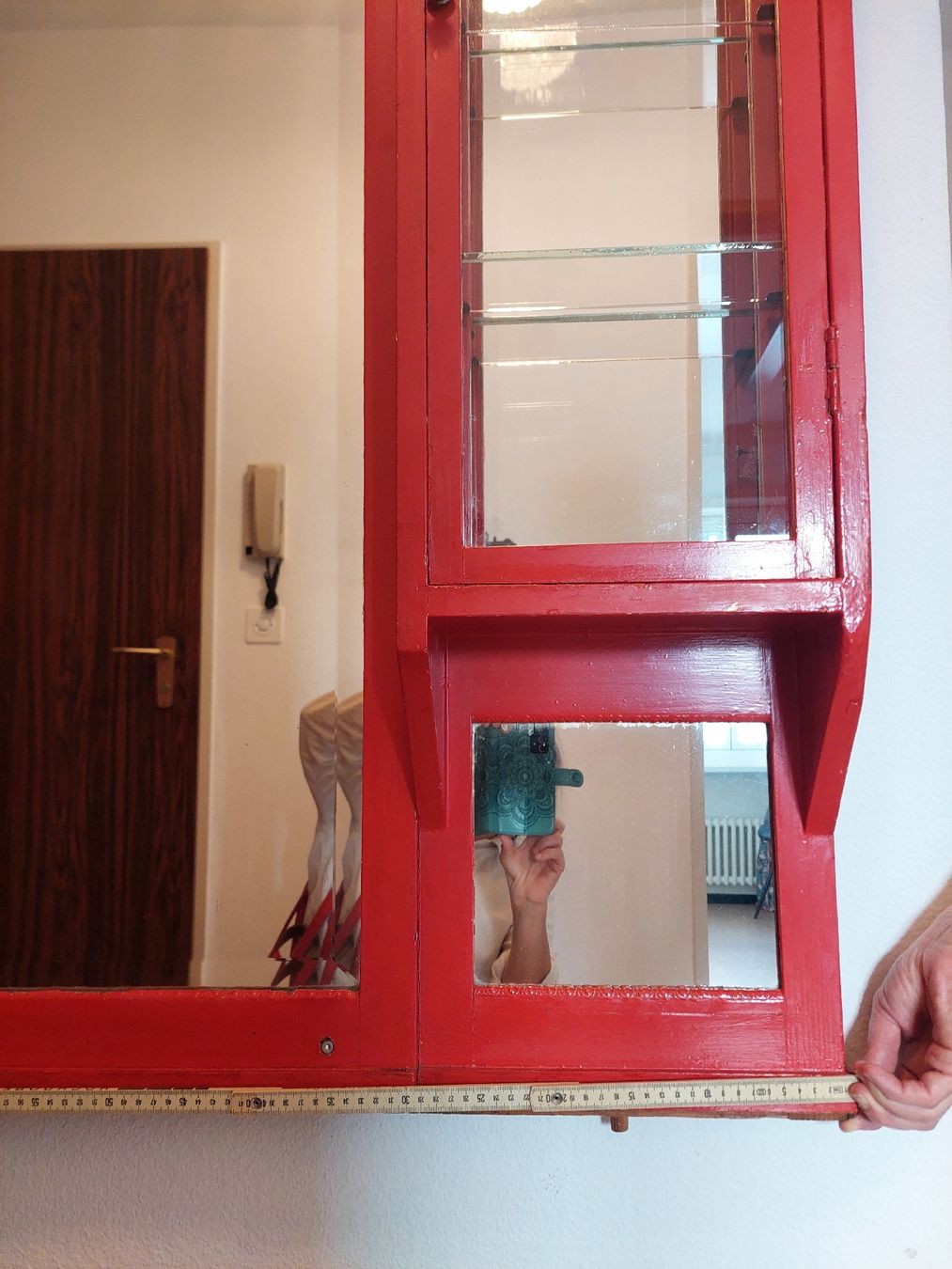 Vitrines: alte Coiffeurvitrine – D'occasion à Malters par Katapeter 3