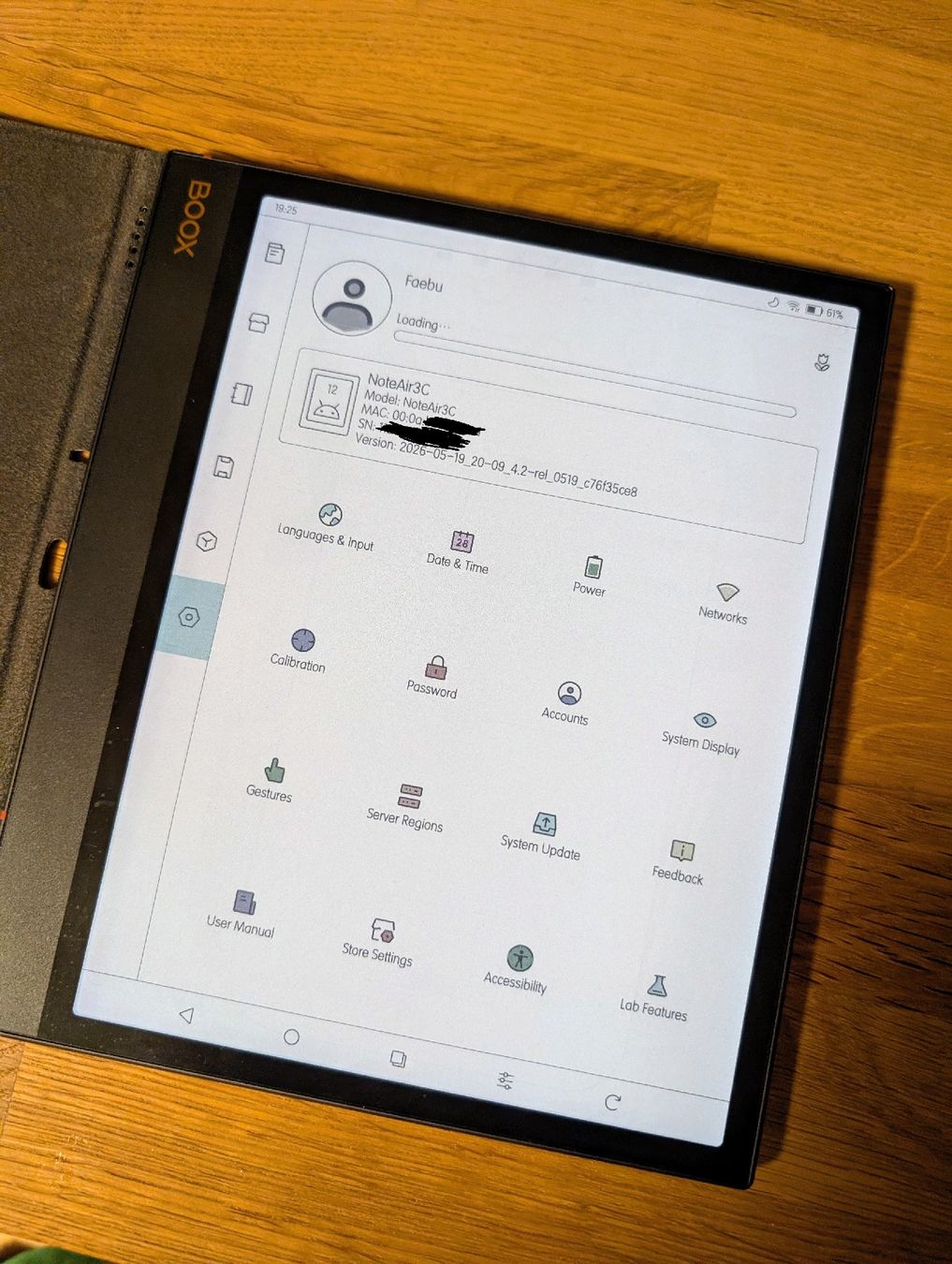 Boox Tablet PC: Onyx Boox Air 3C – Usato da Dielsdorf venduto da Faebuva 3