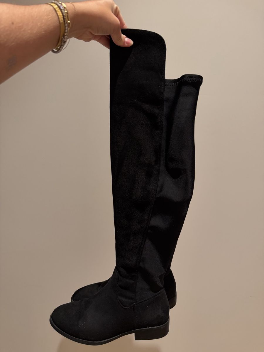 Anna Field Scarpe da donna: Schwarze Overknee Stiefel, Grösse 37 – Usato da St. Gallen venduto da cecchiserain 1