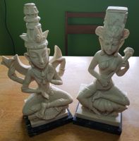 Deux magnifiques statuettes de l'artiste A.Santini