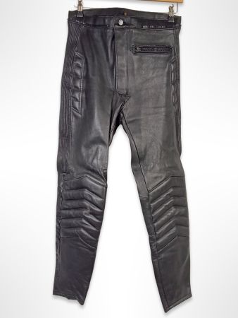 iXS Motorradhose Gr. 48 Leder schwarz
