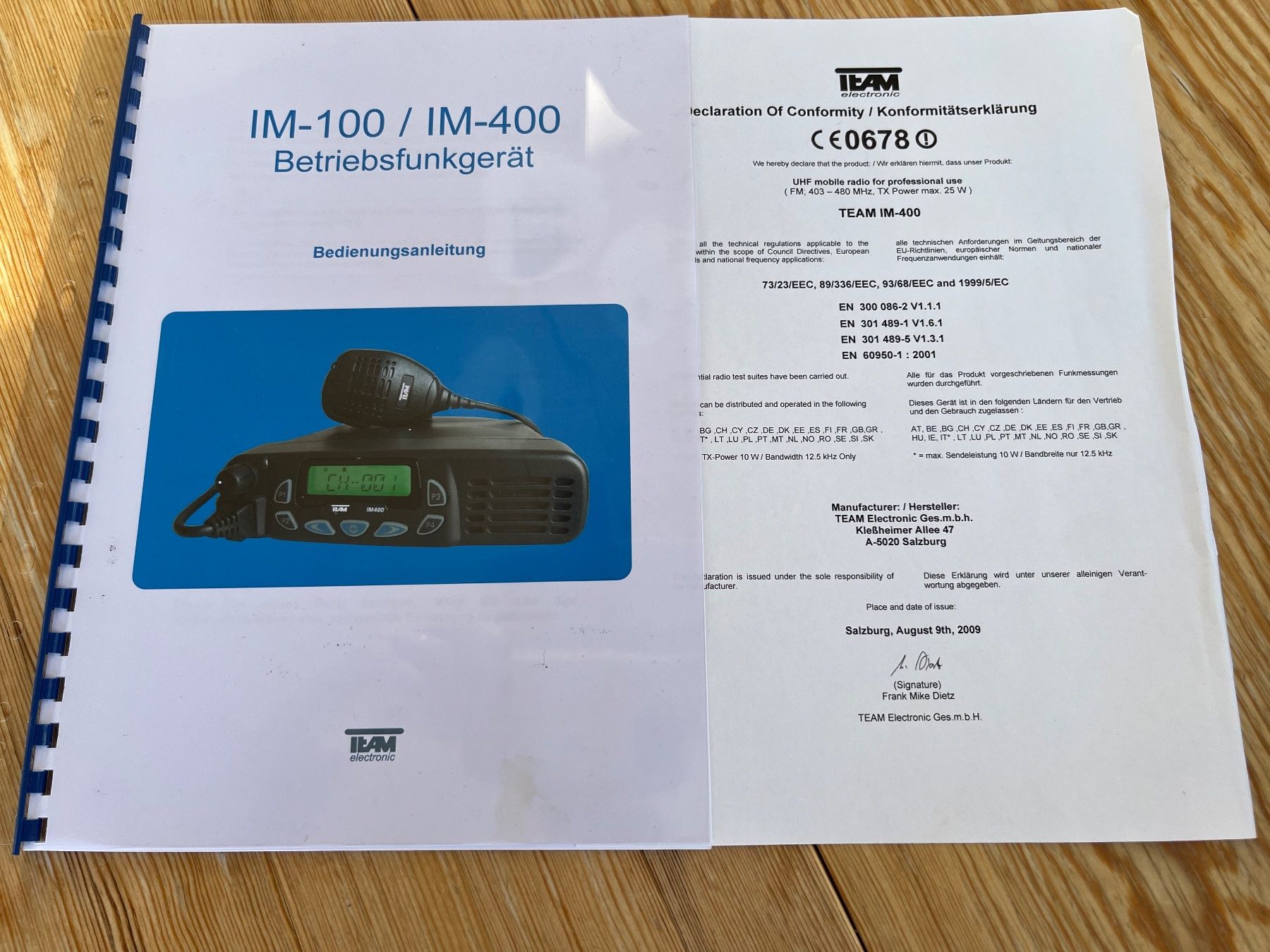 Technique de radiocom: Funkgerät IM-400 – D'occasion à Brittnau par Mausi50 2