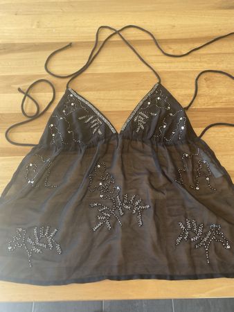 Pull & Bear Sommer-Top schwarz, Gr. S