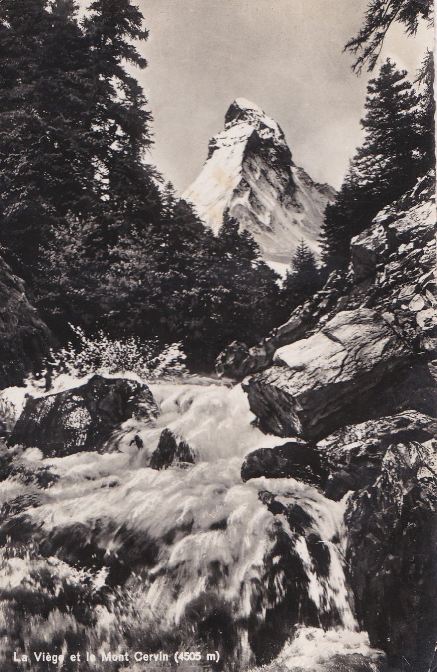 Cartoline postali: Originale alte Ansichtskarte: Matterhorn, Zermatt, VS! – Usato da Neuenhof venduto da Wanton