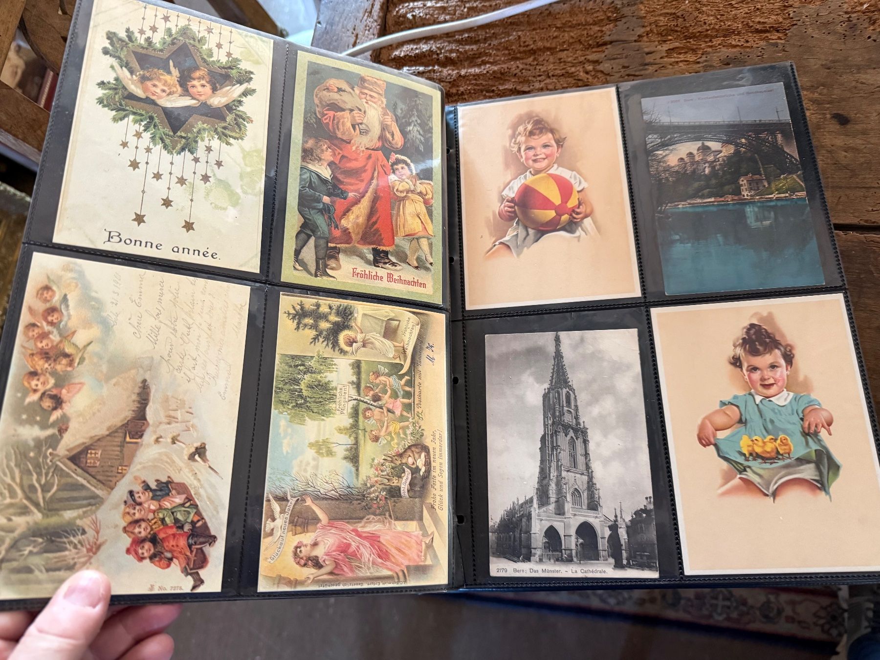 Ansichtskarten: Ansichtskarten Album mit ca. 160 Karten Postkarten – Gebraucht aus Bern von Jwpm66 7