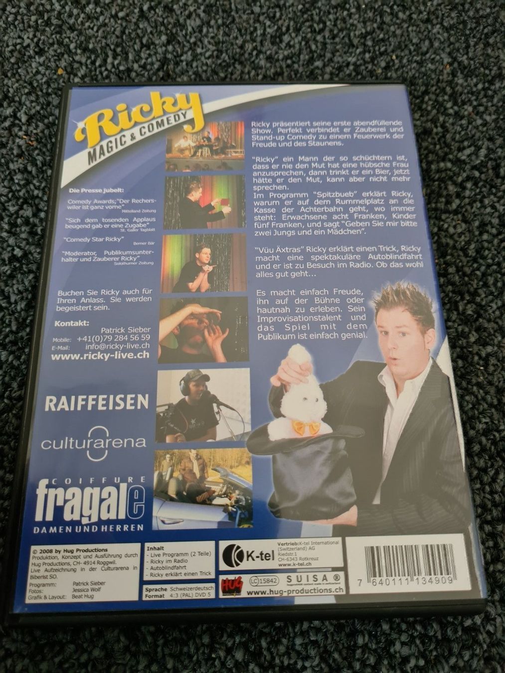 Tutti i DVDs: RICKY MAGIC(8408) – Usato da Ruswil venduto da Ruck.Zuck. 1