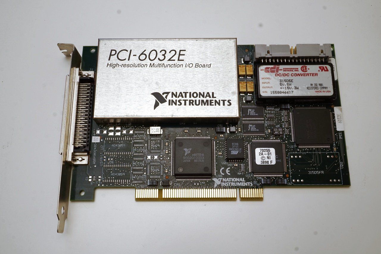 Mesurer: National Instruments PCI-6032e high-performance DAQ board – D'occasion à Sugiez par dbm_7l29 5