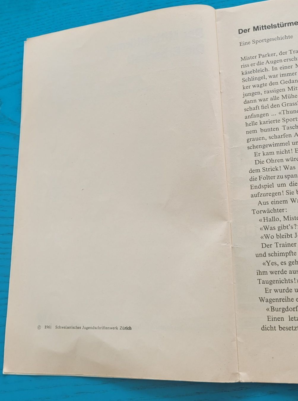 Bücher: SJM Heft Nr.749  Der Mittelstürmer – Gebraucht aus SCHÜBELBACH von CoKaHa 2