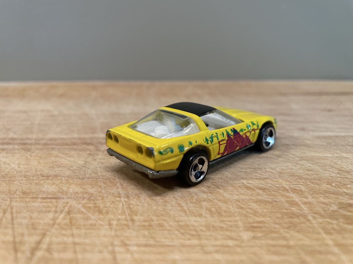 Hot Wheels Modellini d'auto: Hot Wheels Chevrolet Corvette C4 1982 – Usato da Frauenfeld venduto da Challenger77 2