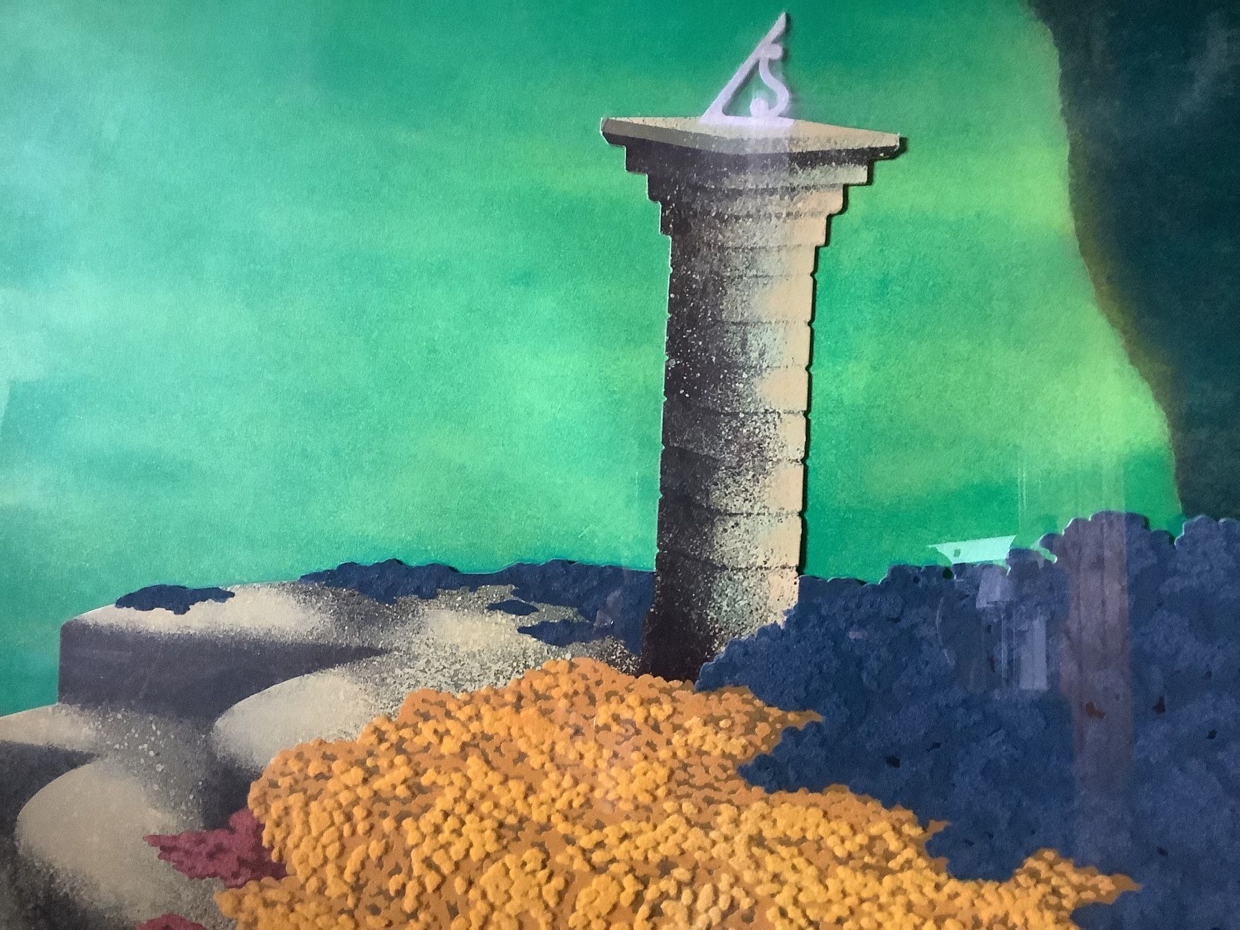 Gemälde: Tableau sculpture de YVOR ABRAHAMS  1935/2015 – Gebraucht aus Epalinges von janvs 1