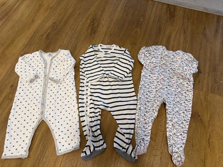 Strampler Set 3 Stck Petit Bateau Grösse 18m/81cm