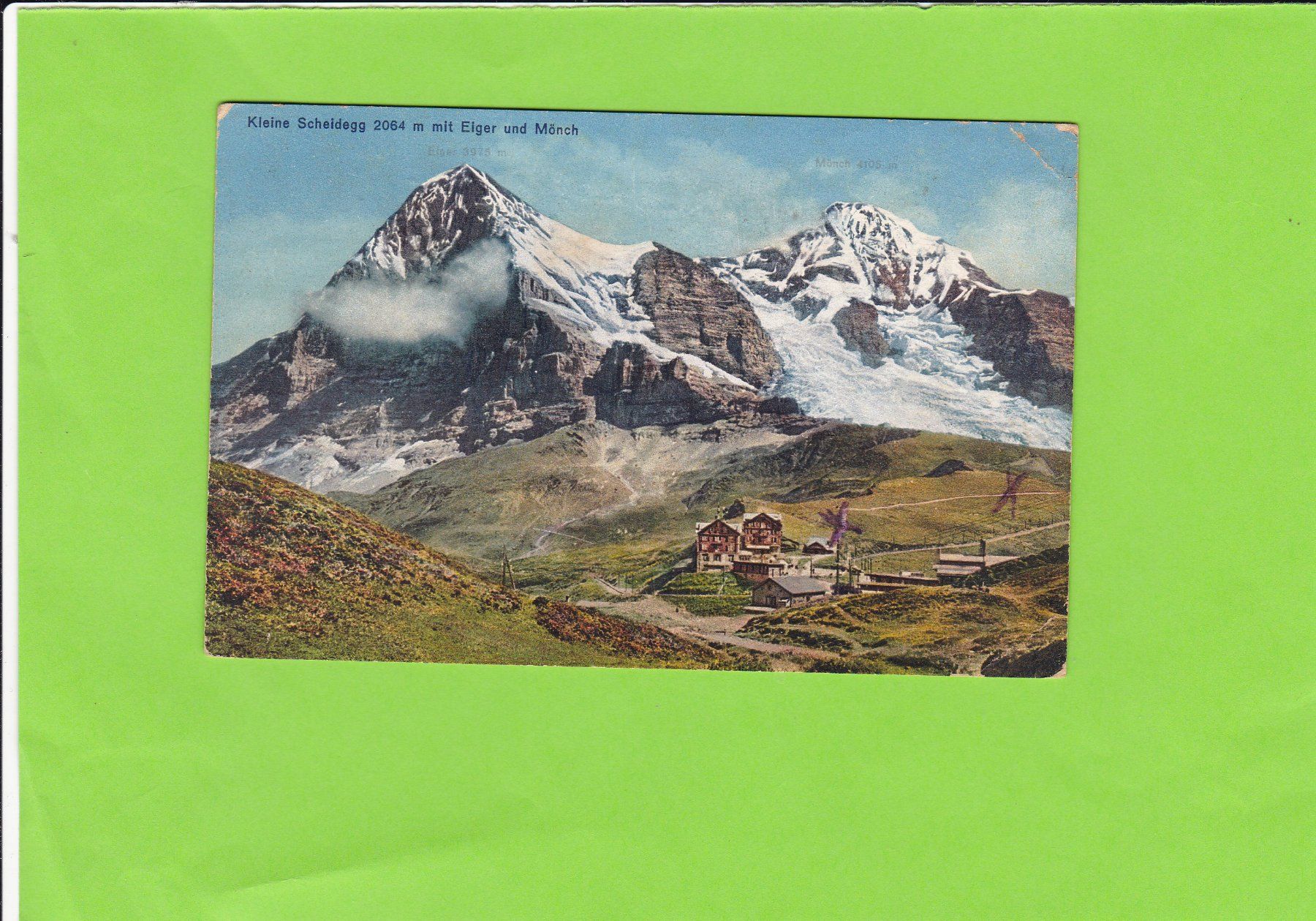 Cartoline postali: Kleine Scheidegg – Usato da St. Peterzell venduto da neckertal