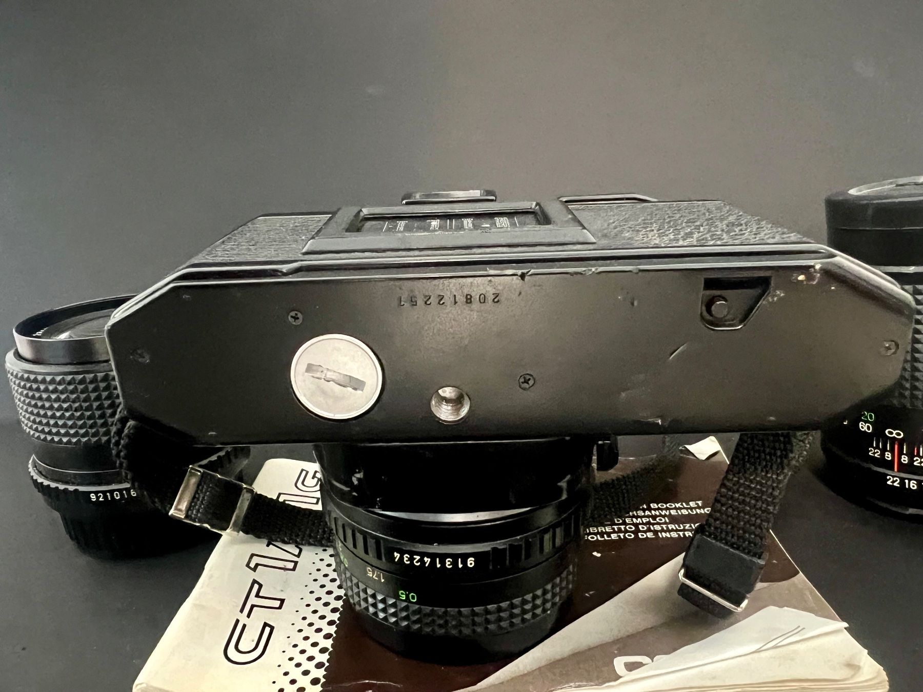 Fotocamera: Cosina CT-1A +mode d'emploi et 2 objectifs – Usato da Sion venduto da ROBY_ROBY_ROBY 3
