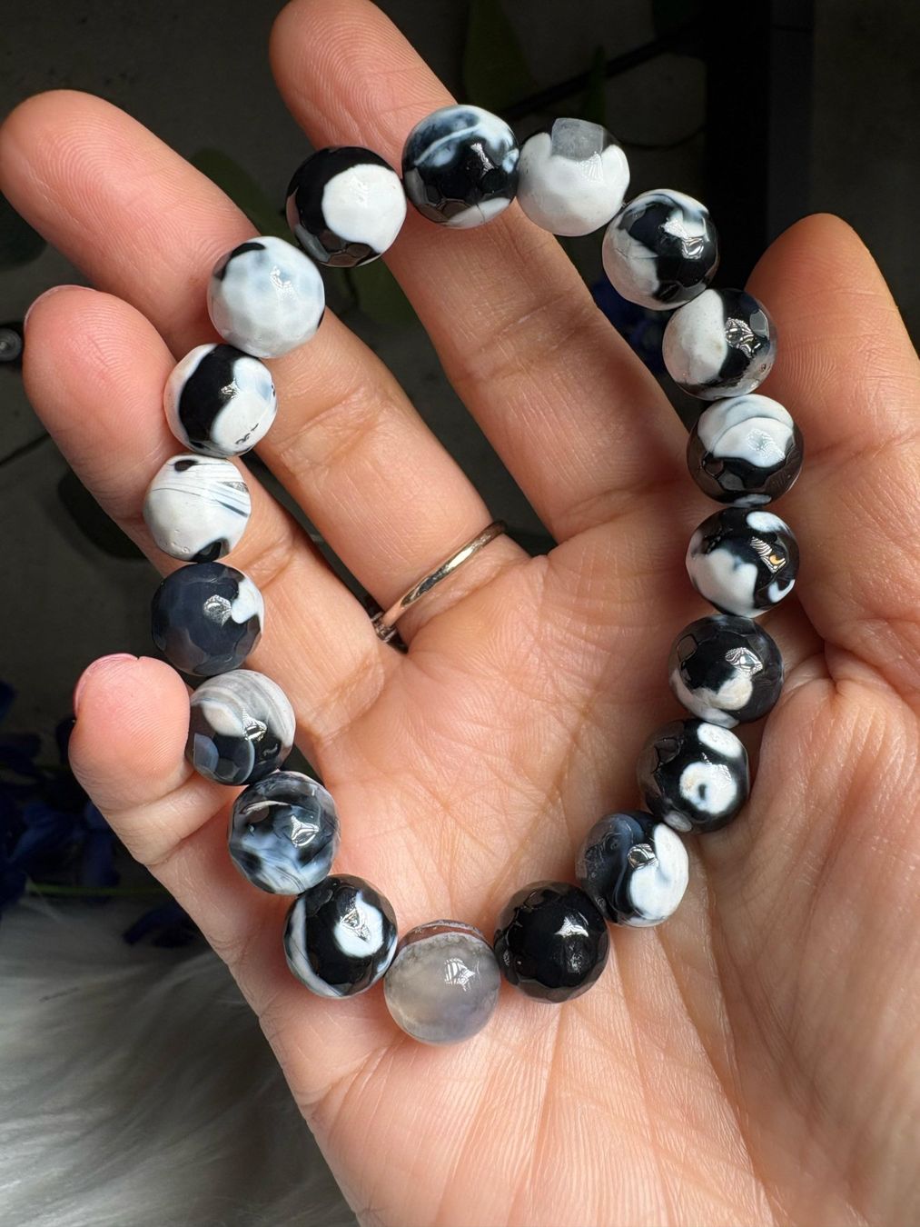 Minerali & Pietre curative: Orca-Achat-Armband – Nuovo e nell'imballaggio originale da Neuheim venduto da m.hald 6