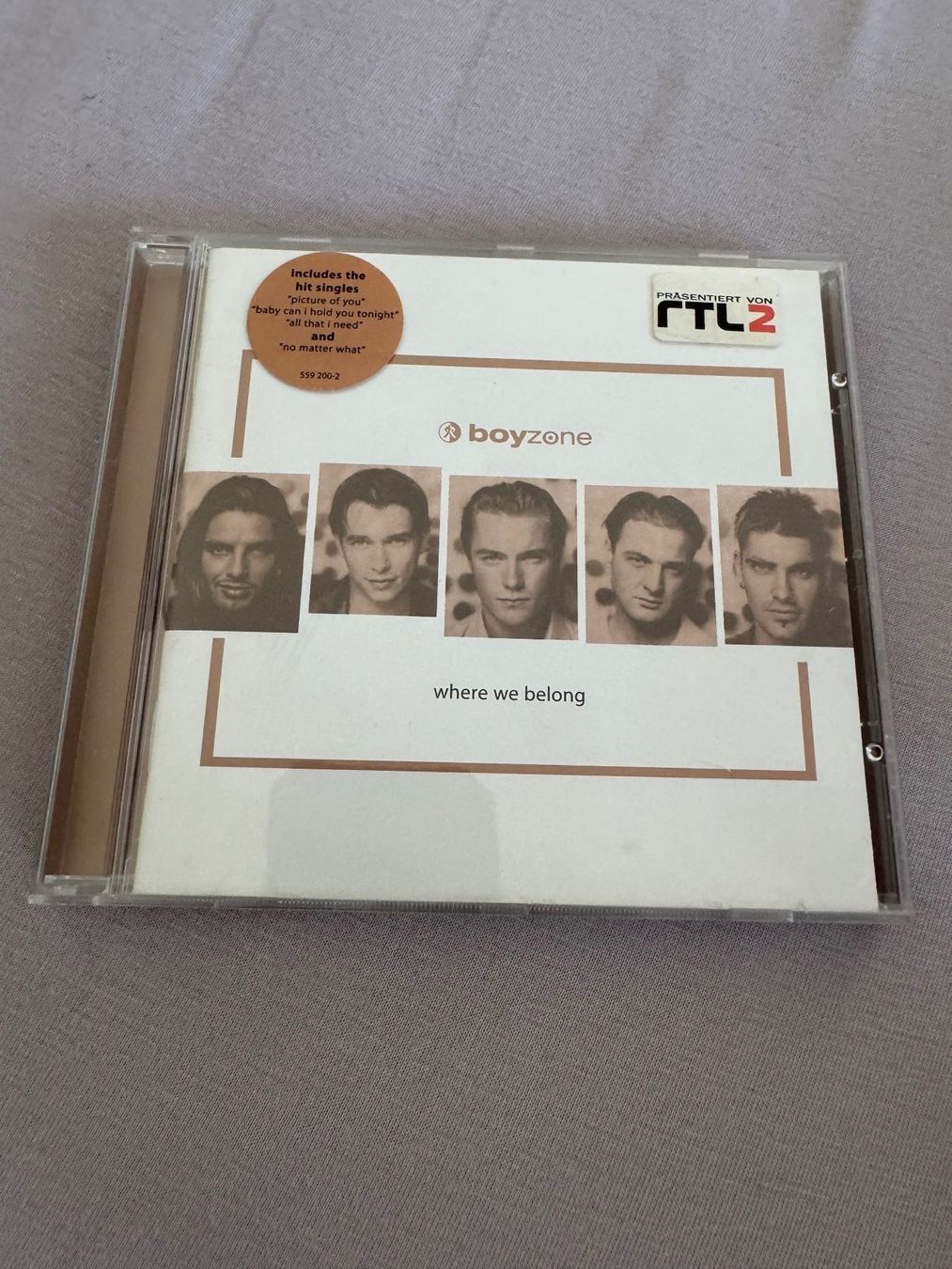CDs: Boyzone (Ronan Keating) - Where We Belong – Gebraucht aus Bonstetten von Moeriger