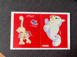 Pokemon Jurob Snobilikat Rot Kelloggs Nintendo Vintage 2000