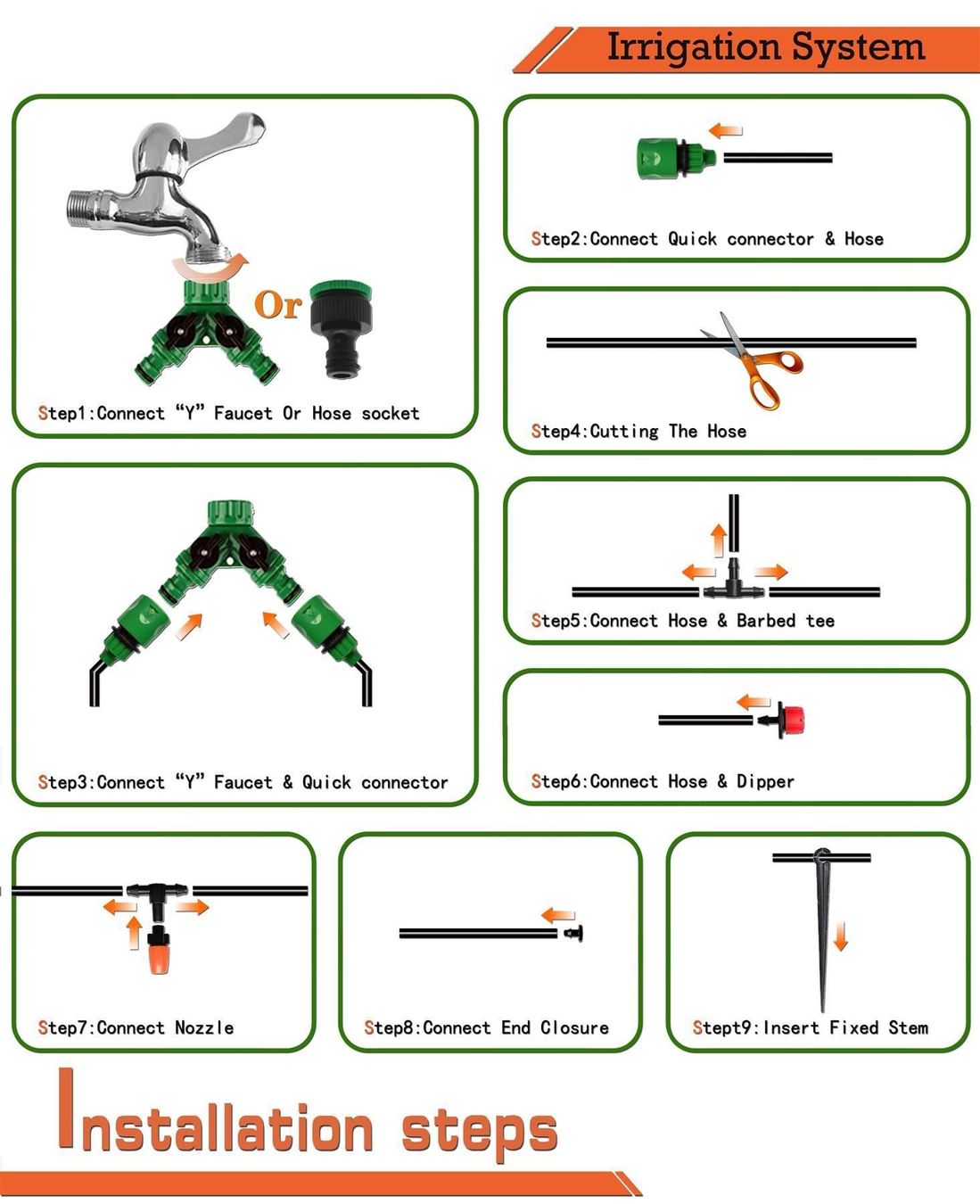 Contenitori & Simili: 30 m Tröpfchen Bewässerungs system Set – Nuovo (secondo la descrizione) da Thun venduto da yesky 8