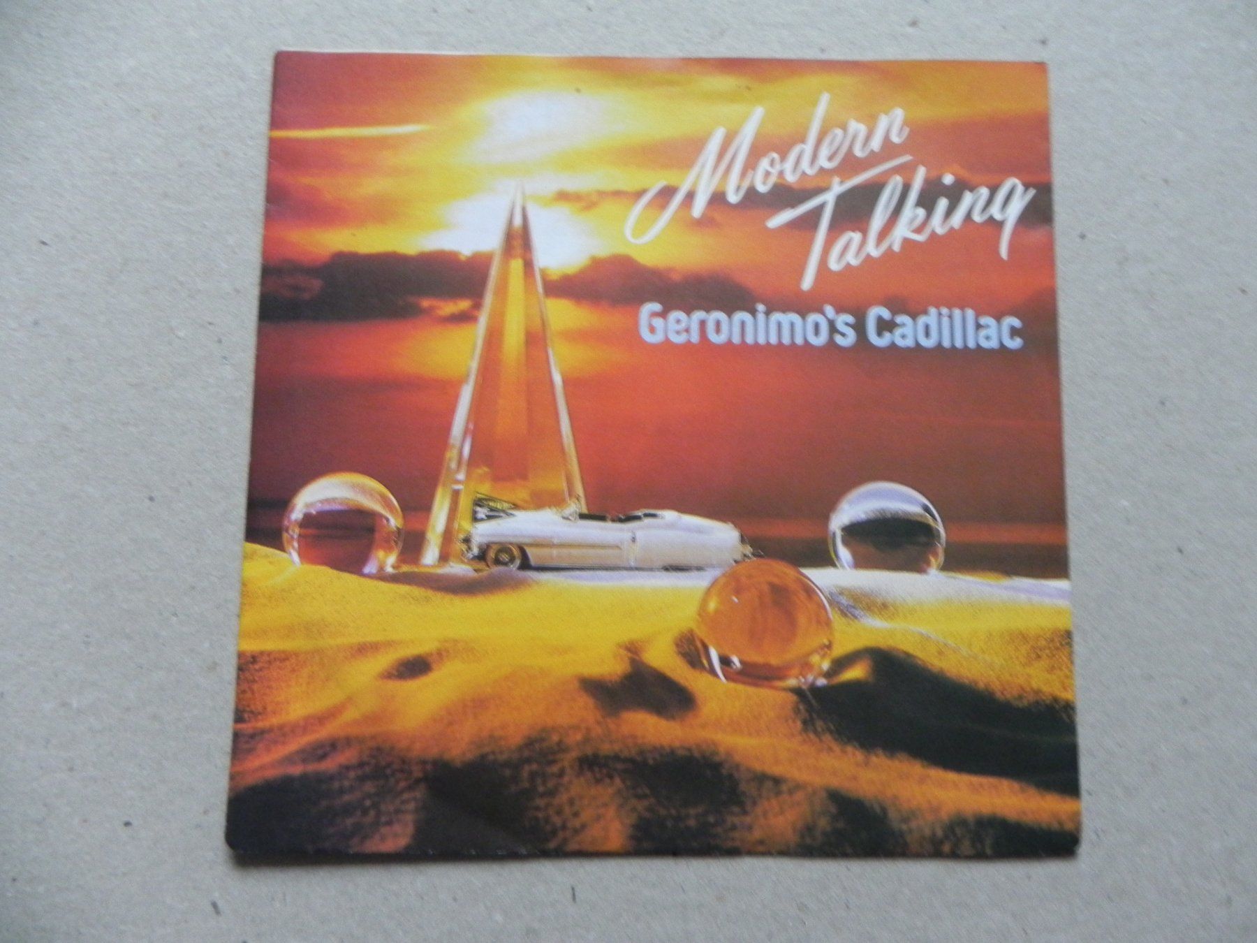 Schallplatten: Single 7" DE Pop Duo Modern Talking 1986 Geronimo`s Cadillac – Gebraucht aus Siebnen von krimsie