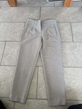 Elegante Stoffhose grau 
