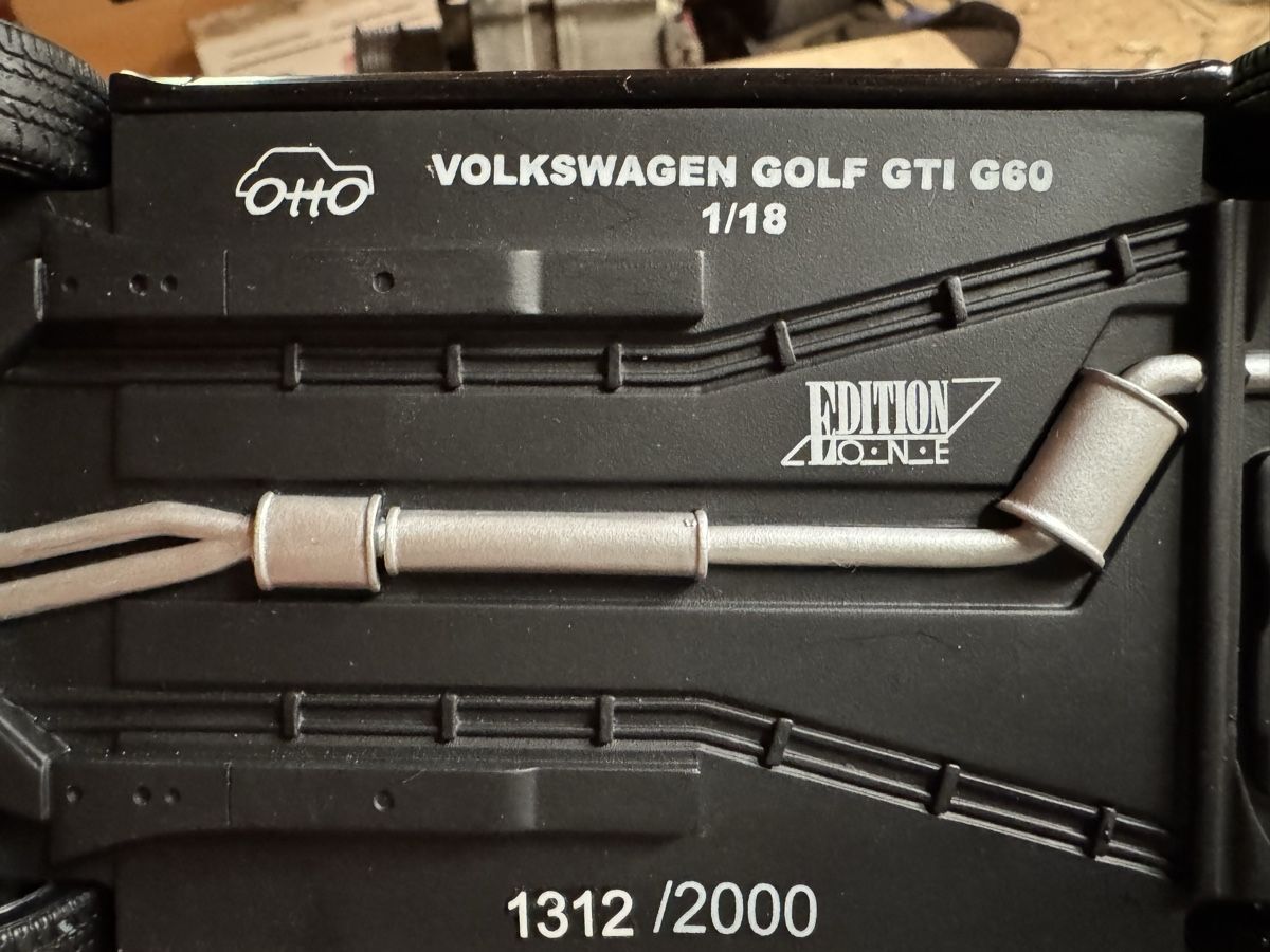 Otto Models Modellini d'auto: VW Golf 2 G60 Edition One 1:18 – Nuovo e nell'imballaggio originale da Fétigny venduto da BenjiB19E 3
