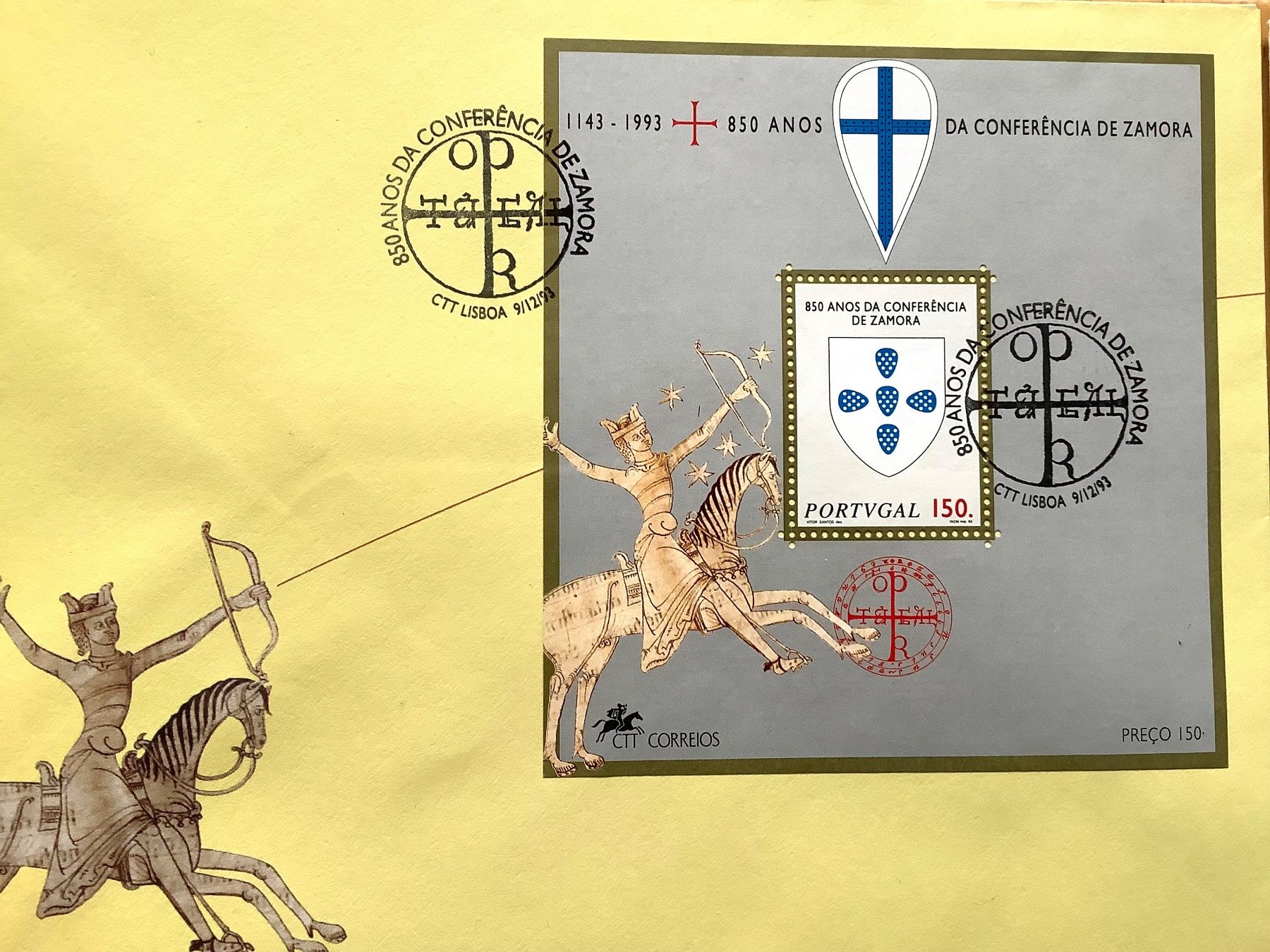 Tutti i francobolli: 1993 - 98 / Portugal 4 FDC mit Blocks – Nuovo (secondo la descrizione) da Liestal venduto da Skunk02 1