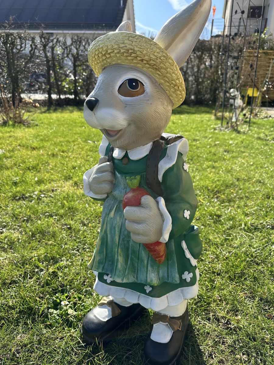 Statuette: Osterhase Garten Figur Deko – Usato da Oberentfelden venduto da vilibrand 2