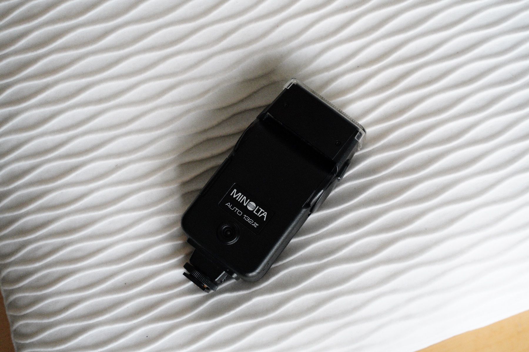 Minolta Flash: Minolta 132x Blitz + Hülle – Difettoso da Dagmersellen venduto da sim_zqh8 2