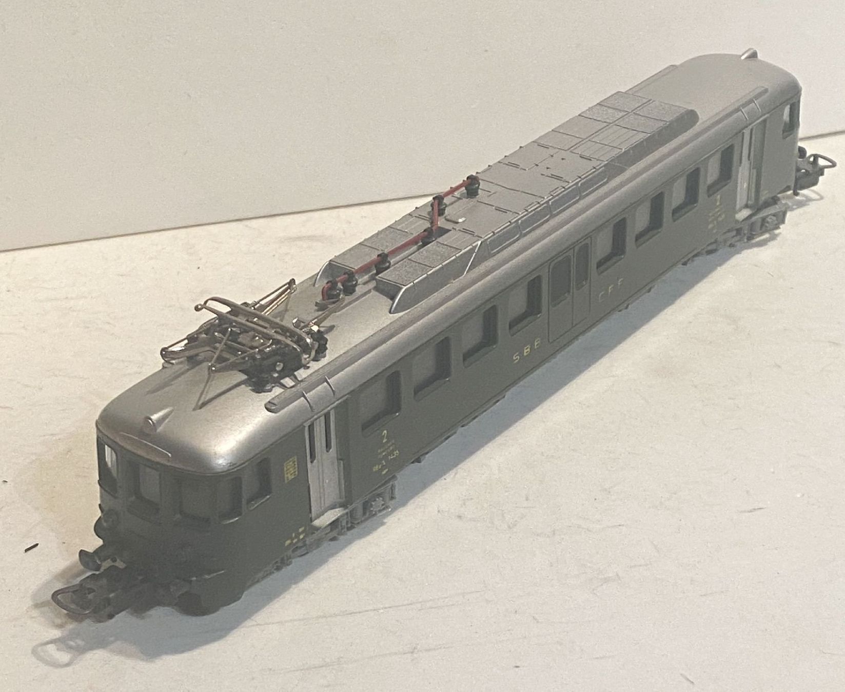 Lima Modellini di ferrovie: Lima 208031 Triebwagen SBB-CFF 1435 – Usato da Sonceboz-Sombeval venduto da Decolove